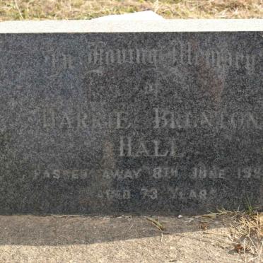 HALL Barrie Brenton -1988