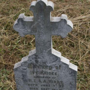 KIRBY Ivy Haidee 1977-1991