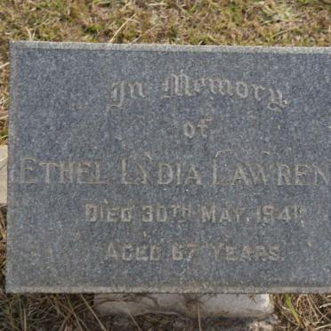 LAWRENCE Ethel Lydia -1941