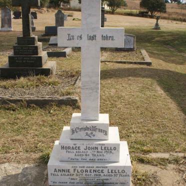 LELLO Horace John -1918 &amp; Annie Florence -1918
