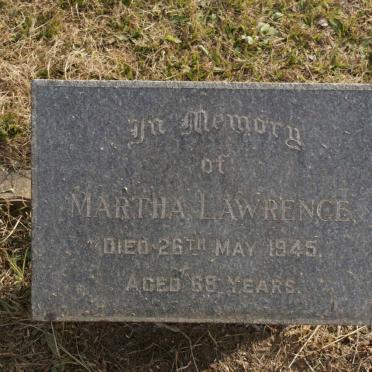 LAWRENCE Martha -1945