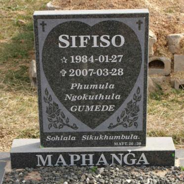 MAPHANGA Sifiso 1984-2007