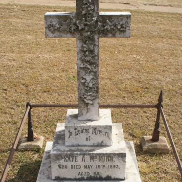 McMINN Kate A. -1893