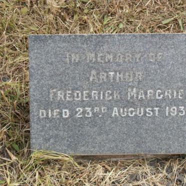 MARGRIE Arthur Frederick -1938