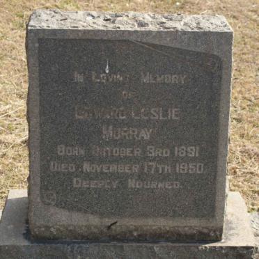 MURRAY Edward Leslie 1891-1950