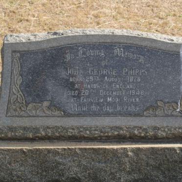 PHIPPS John George 1876-1948