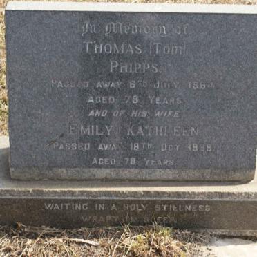 PHIPPS Thomas -1964 &amp; Emily Kathleen -1988