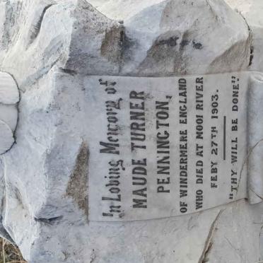 PENNINGTON Maude Turner -1903
