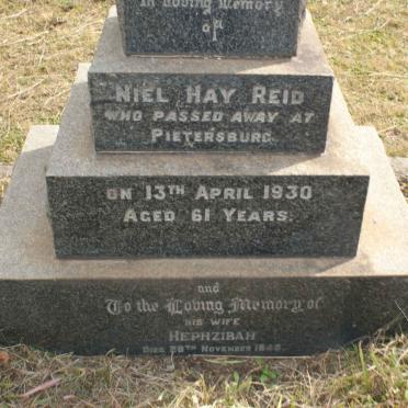 REID Neil Hay -1930 &amp; Hephzibah -1948
