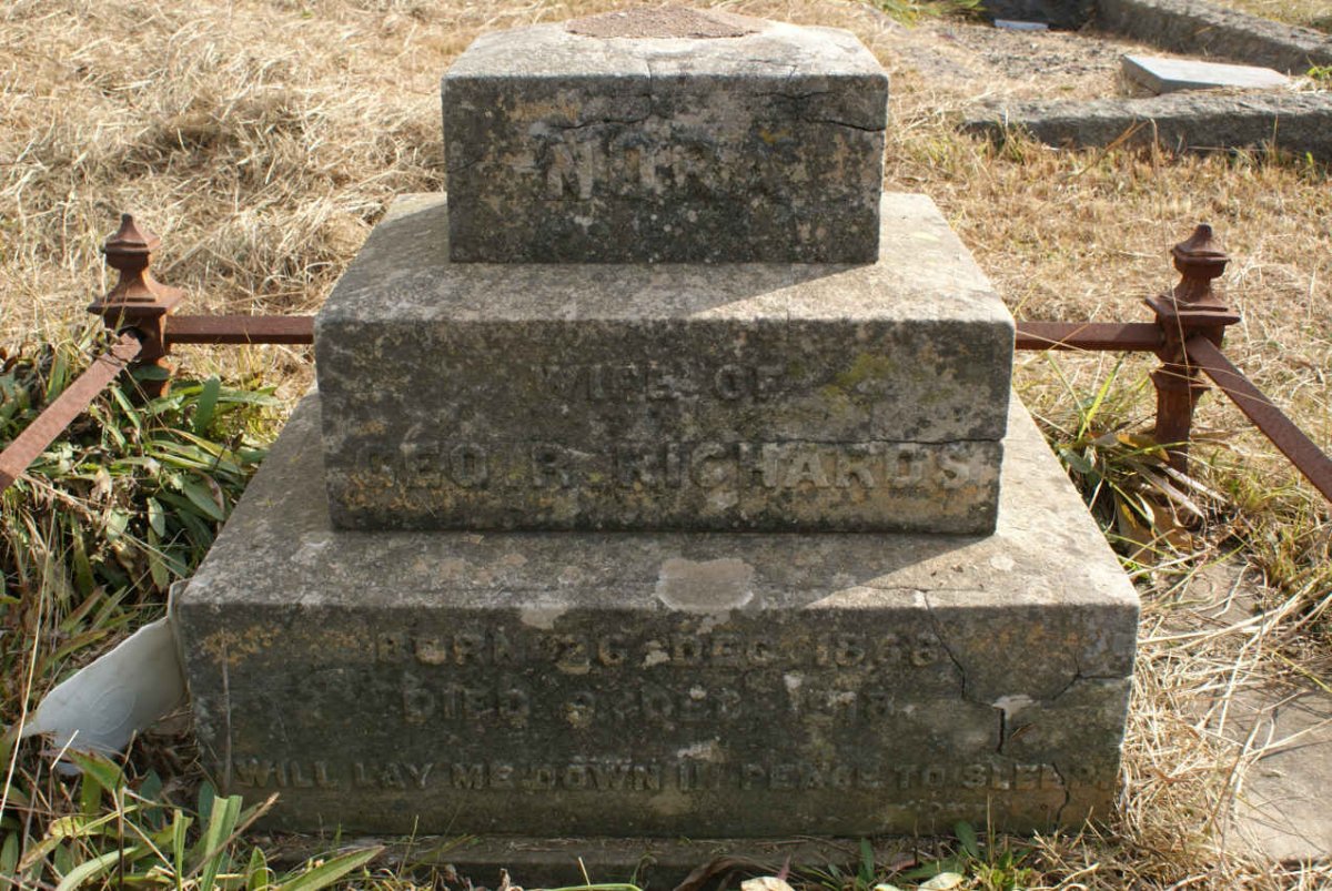 RICHARDS Nona 1868-1918