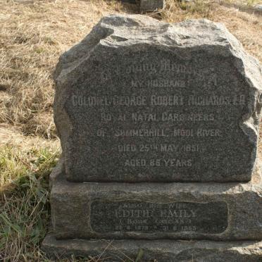 RICHARDS George Robert -1951 &amp; Edith Emily COGAN 1879-1965