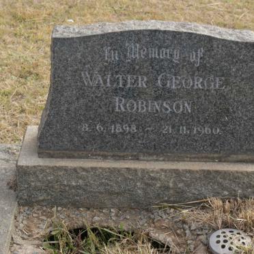ROBINSON Walter George 1898-1960