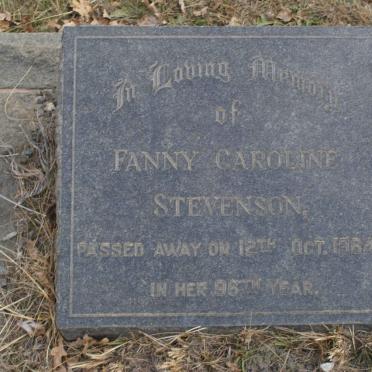 STEVENSON Fanny Caroline -1964