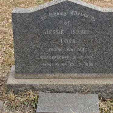 TORR Jessie Isabel nee WALKER 1903-1965