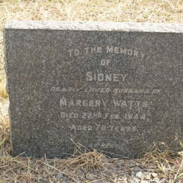 WATTS Sidney -1944
