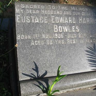 BOWLES Eustace Edward Harrison 1906-1975