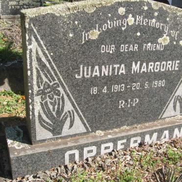 OPPERMAN Juanita Margorie 1913-1980