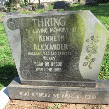 THRING Kenneth Alexander 1930-1989