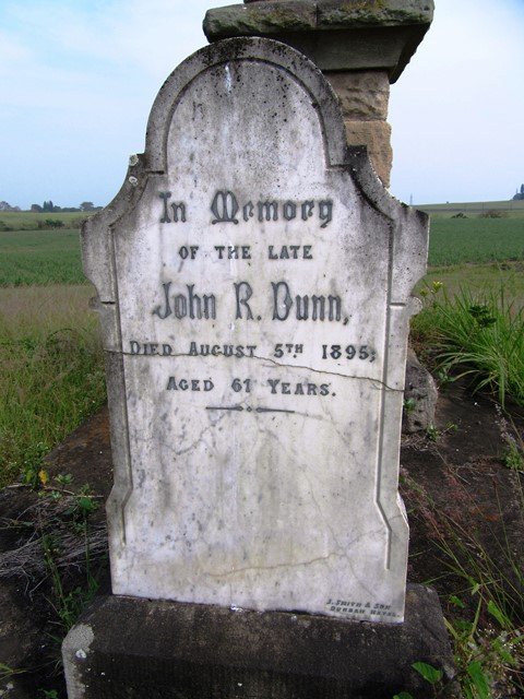 DUNN John R. -1895