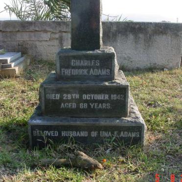 ADAMS Charles Fredrick -1942