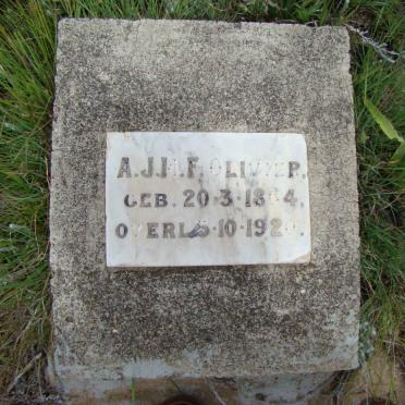 OLIVIER A.J.M.F. 1864-1920