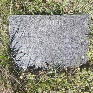 JOYNER Robert 1880-1953 &amp; Prudence 1887-1980 :: JOYNER Lawrence 1914-1977 :: JOYNER Cecil 1915-1940