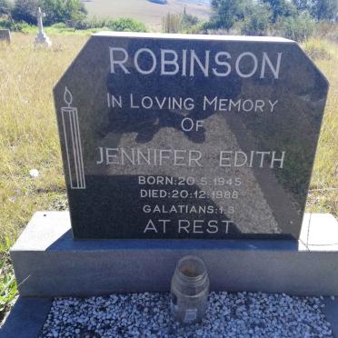 ROBINSON Jennifer Edith 1945-1988