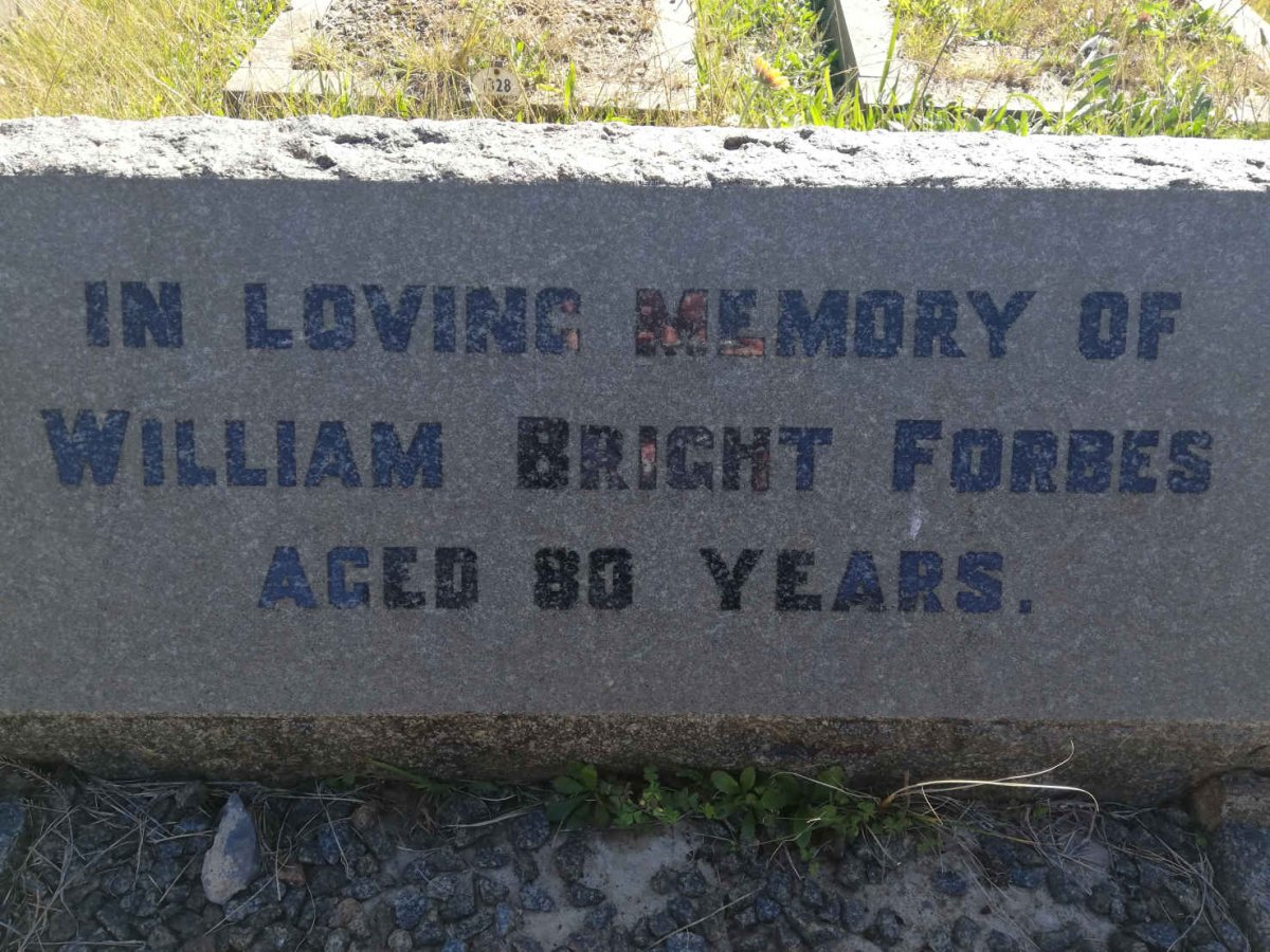 FORBES William Bright