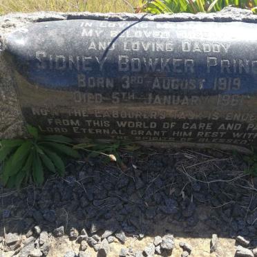 PRINGLE Sidney Bowker 1919-1961