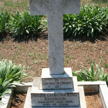 ANDERSON Helen Georgina King -1944