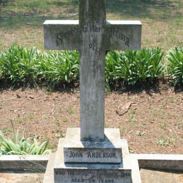 ANDERSON John -1908 &amp; Anne Blair KING -1922 :: ANDERSON John Lawrence King -1918 