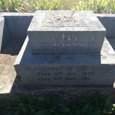 RICHARDSON Joan 1903-1911