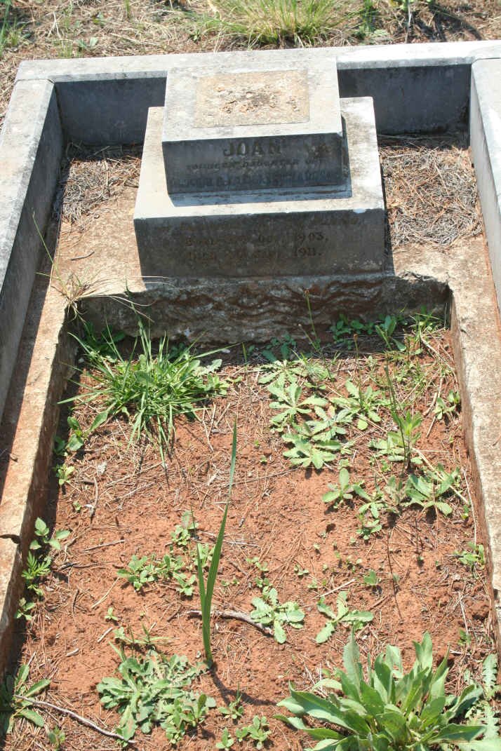 RICHARDSON Joan 1903-1911