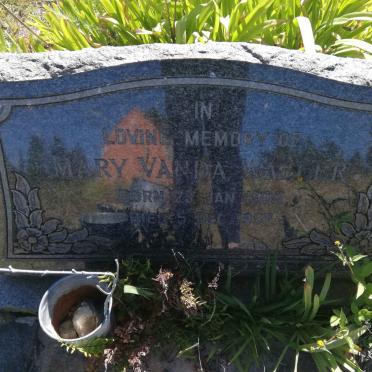 WALLER Mary Vanda 1905-1957