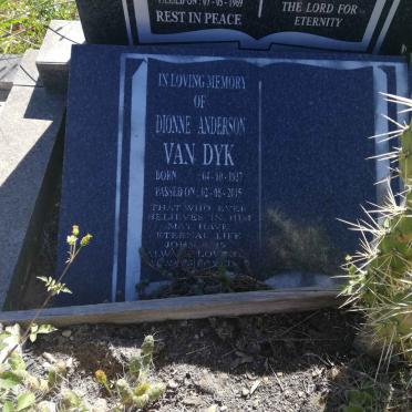 DYK Dionne Anderson, van 1937-2015