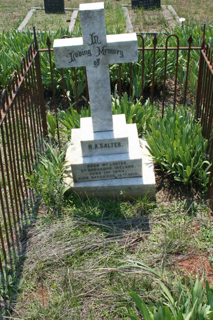 SALTER M.A. 1843-1910