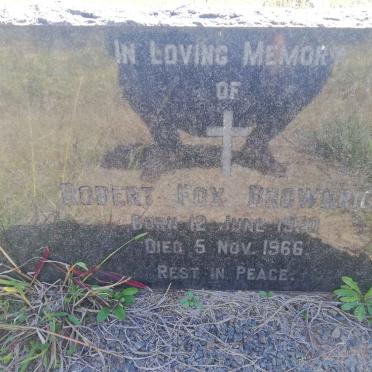 BROWNRIGG Robert Fox 1920-1966