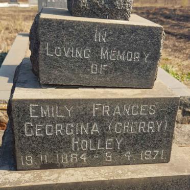 HOLLEY Emily Frances Georgina 1884-1971
