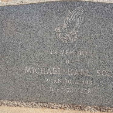 SOLE Michael Hall 1931-1972