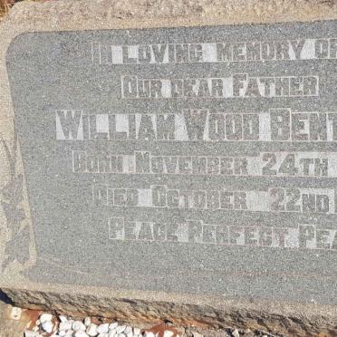 BENTLEY William Wood 1854-1939