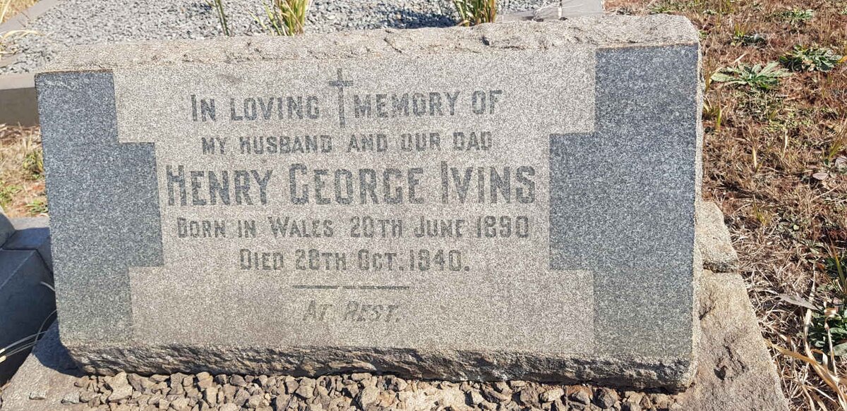 IVINS Henry George 1890-1940