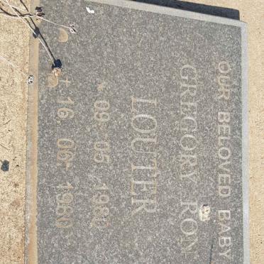 LOUTER Gregory Ron 1980-1980