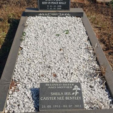 CAISTER Sheila Iris nee BENTLEY 1933-2011 :: BENTLEY Walter Henry  1938-2005