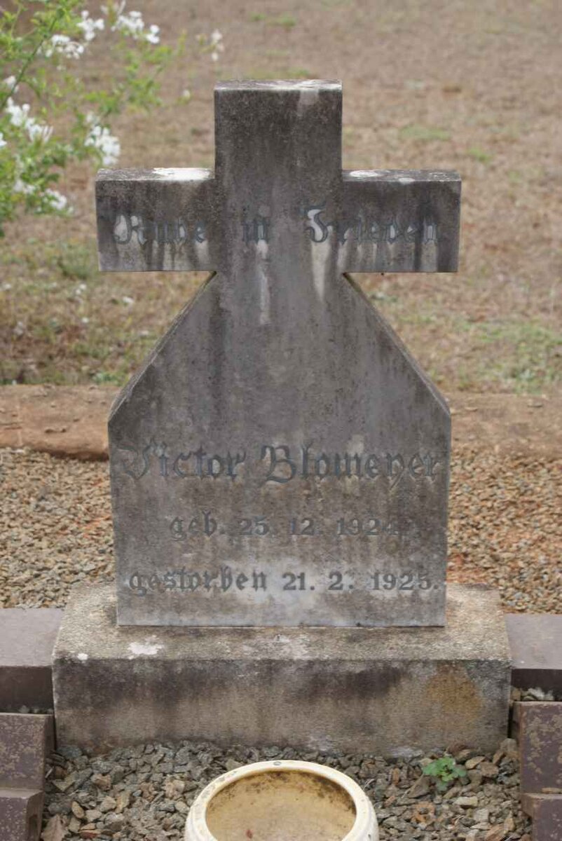 BLOMEYER Victor 1924-1925