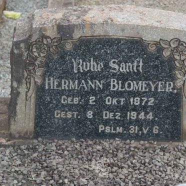 BLOMEYER Hermann 1872-1944
