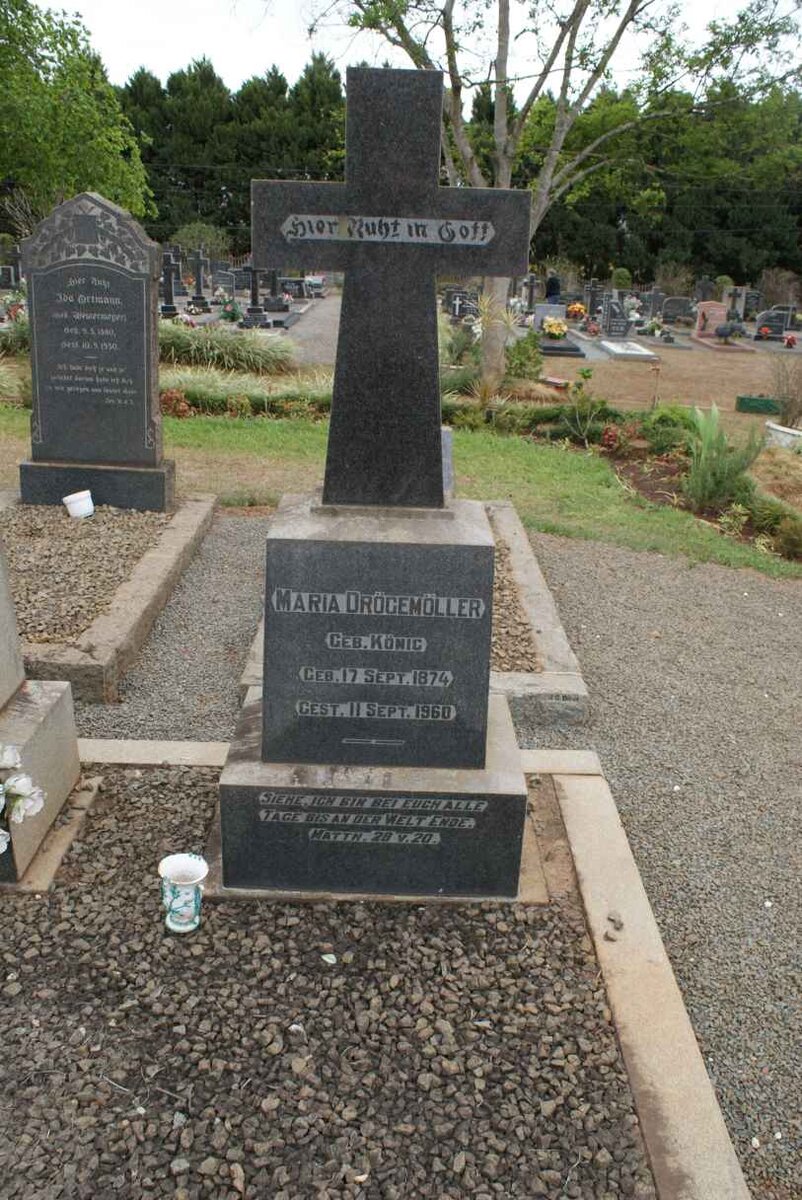 DROGEMOLLER Maria nee KONIG 1874-1960