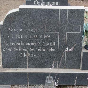 FREESE Arnold 1930-1997