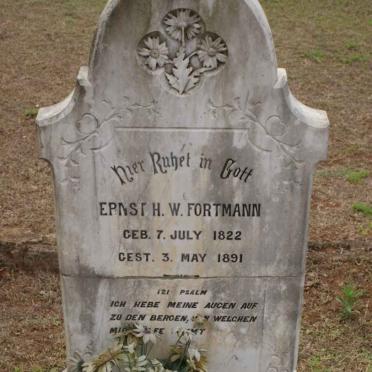 FORTMANN Ernst H.W. 1822-1891