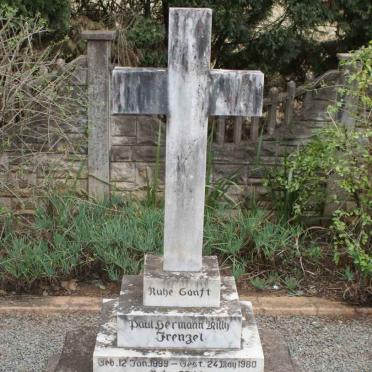 FRENZEL Paul Hermann Willy 1899-1960