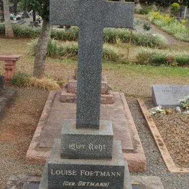 FORTMANN Louise nee ORTMANN 1898-1939